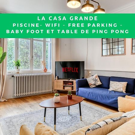 La Casa Grande - Piscine - Wifi - Parking Villa Carcassonne Exterior photo
